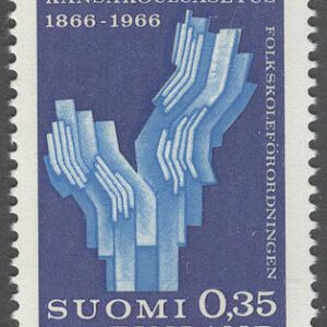 Finland – F  616 Förskoleförordningen 100 år, 1 kpl **