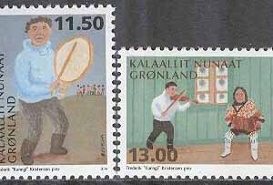 Grönland – F  617-618 Europa 2014 – Musikinstrument, 2 kpl **