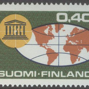 Finland – F  618 FN UNESCO 20 år 1966, 1 kpl **