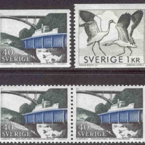 Sverige – F  620-621 Dalslands kanal, trandans, 4 kpl **