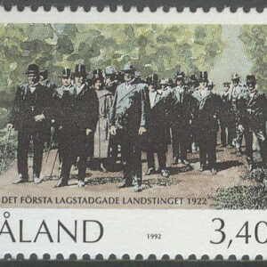 Åland – F   63 Första lagliga landstinget 70 år, 1 kpl **