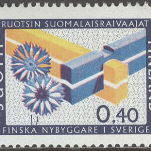 Finland – F  631 Finska Nybyggare i Sverige, 1 kpl **