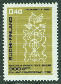 Finland – F  632 Pappersindustrin, 0,40 mk **