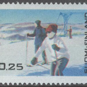 Finland – F  642 Vinterturism, 1 kpl **
