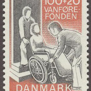 Danmark – F  652 För Vanförefonden, 1 kpl **