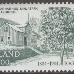 Island – F  655 Godtemplarorden 100 år, 1 kpl **