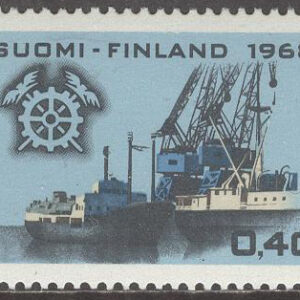 Finland – F  655 Centralhandelskammaren 50 år – Båtar, 1 kpl **