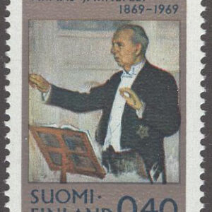 Finland – F  665 Armas Järnefelt 100 år – Kompositör – Musik, 1 kpl **
