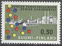 Finland – F  673 Kemiska basindustrin, 1 kpl **
