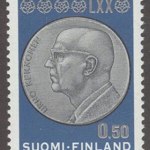 Finland – F  684 President Kekkonen 70 år, 1 kpl **
