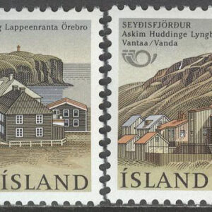 Island – F  687-688 Norden VII – Vänorter, 2 kpl **