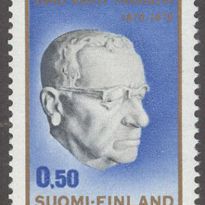 Finland – F  688 President Paasikivi 100 år, 1 kpl **