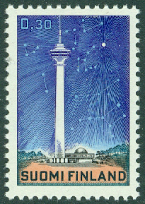 Finland – F  696 Näsinneula Tower i Tammerfors, 0.30 mk **