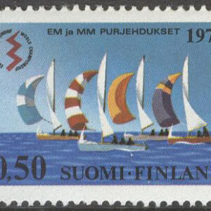 Finland – F  699 Båtar – VM & EM i Segling 1971, 1 kpl **