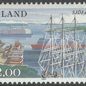 Åland – F    7 Sjöfart – Barken Pommern i Mariehamn, 1 kpl **