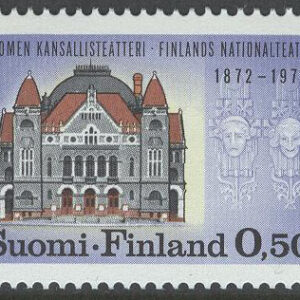 Finland – F  706 Finlands Nationalteater 100 år, 1 kpl **
