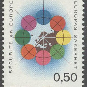 Finland – F  718 Europeisk säkerhet, 1 kpl **