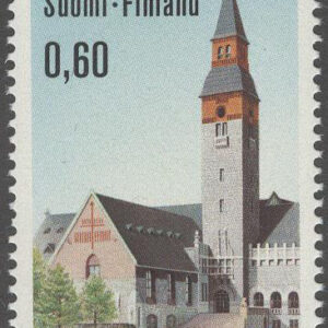 Finland – F  722 Nationalmuseum – Helsingfors, 1 kpl **