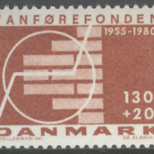 Danmark – F  723 Vanförefonden 25 år, 1 kpl **