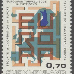 Finland – F  729 Säkerhet och Samarbete i Europa, 1 kpl **