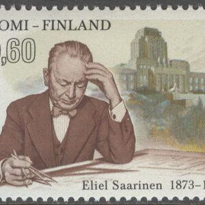 Finland – F  732 Eliel Saarinen – Arkitekt, 1 kpl **