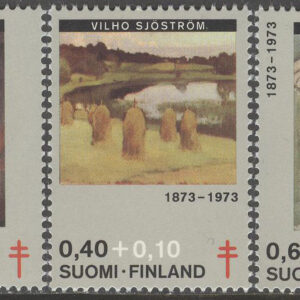 Finland – F  733-735 Antituberkulos 1973 Målningar I, 3 kpl **