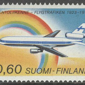 Finland – F  741 Aero OY (Finnair) 50 år – Flygplan, 1 kpl **