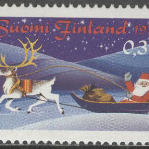 Finland – F  742 Jul 1973 – Jultomte & Ren, 1 kpl **