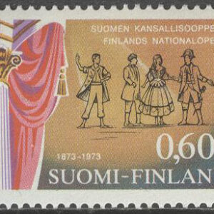 Finland – F  743 Finlands Nationalopera i Helsingfors 100 år, 1 kpl **