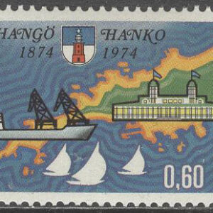 Finland – F  746 Hangö 100 år – Båtar, 1 kpl **