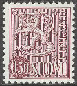 Finland – F  751 II Lejontyp m/63. Typ IIS 0,50 Mk **