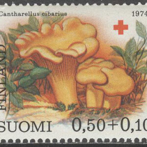 Finland – F  756-758 Röda Korset 1974: Svampar I bla Stensopp, 3 kpl **