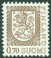 Finland – F  765 IS Bruksserie IV. Vapentyp, Typ IS. 0,70 mk **