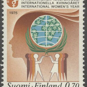 Finland – F  777 Internationella Kvinnoåret 1975, 1 kpl **