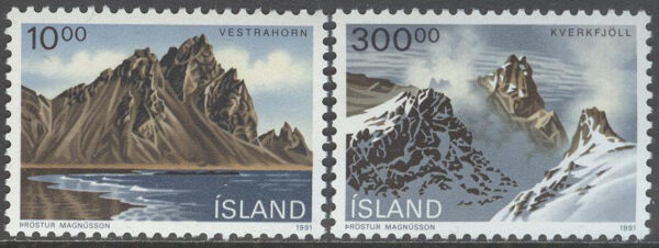 Island - F  777-778 Landskap V, 2 kpl **