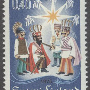 Finland – F  779 Jul 1975 Ungdomars Julspel, 1 kpl **