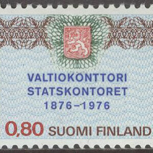 Finland – F  781 Statskontoret 100 år, 1 kpl **