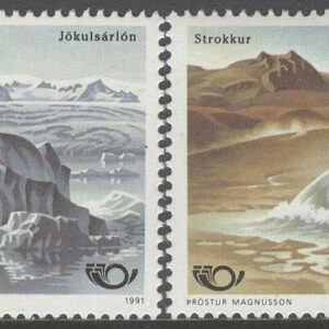 Island – F  784-785 Norden IX. Turism – Landskap bl.a. Strokkur, 2 kpl **