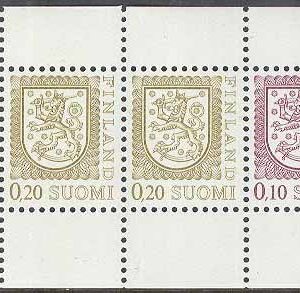 Finland – F  788, 821, 827 II Vapentyp Typ IIS, HBL **