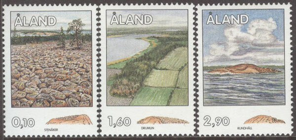 Åland - F   79-81 Inlandsisens spår I. 3 kpl **