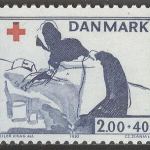 Danmark – F  794 Röda Korset, 1 kpl **