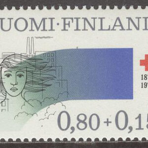 Finland – F  802-804 Finlands Röda Kors 100 år, 3 kpl **