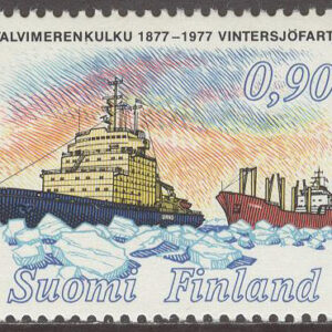 Finland – F  808 Vintersjöfarten 100 år – Isbrytare, 1 kpl **