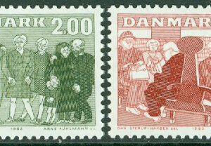 Danmark – F  814-815 Äldre i samhället, 2 kpl **