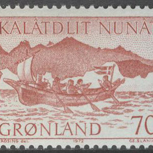 Grönland – F   82 Postbåt, 1 kpl **