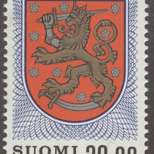 Finland – F  826 I Finlands Riksvapen, 1 kpl **