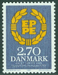Danmark – F  830 EG-val, 1 kpl **