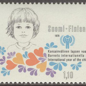 Finland – F  837 Internationella barnåret 1979, 1 kpl **