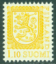 Finland – F  838 I Vapentyp Typ IIS, 1,10 mark **