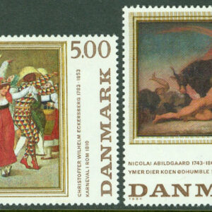 Danmark – F  845-846 Dansk målarkonst, 2 kpl **